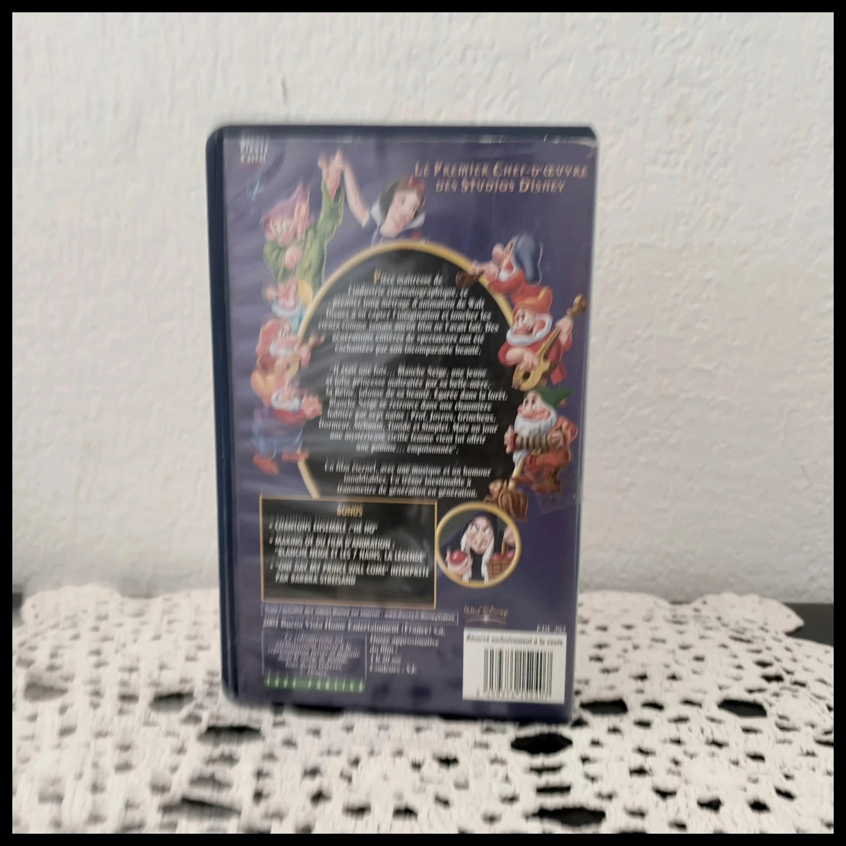 VHS Snow White and the Seven Dwarfs Disney – Masterpiece Edition – photo 2